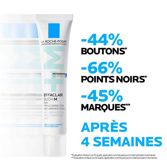 Effaclar DUO+M Soin triple correction - La Roche posay