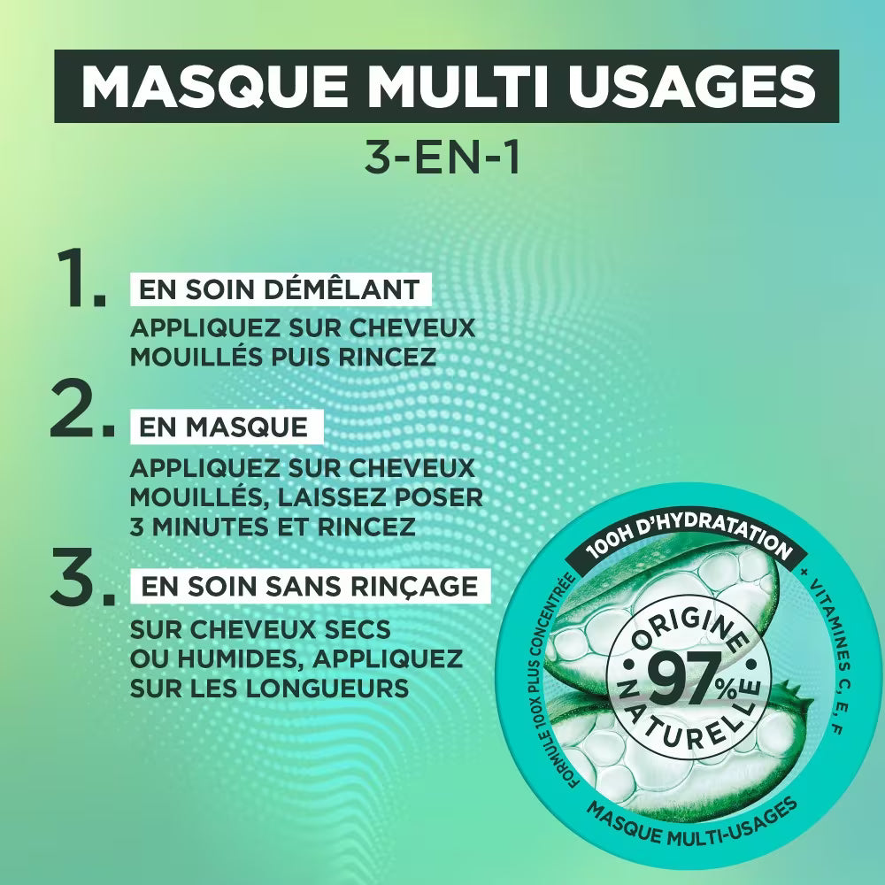 GARNIER Masque hydratation à l'Aloe Vera