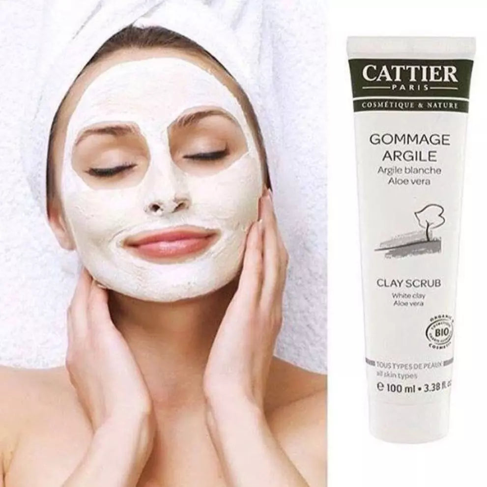 Catier Gommage à l'argile blanche