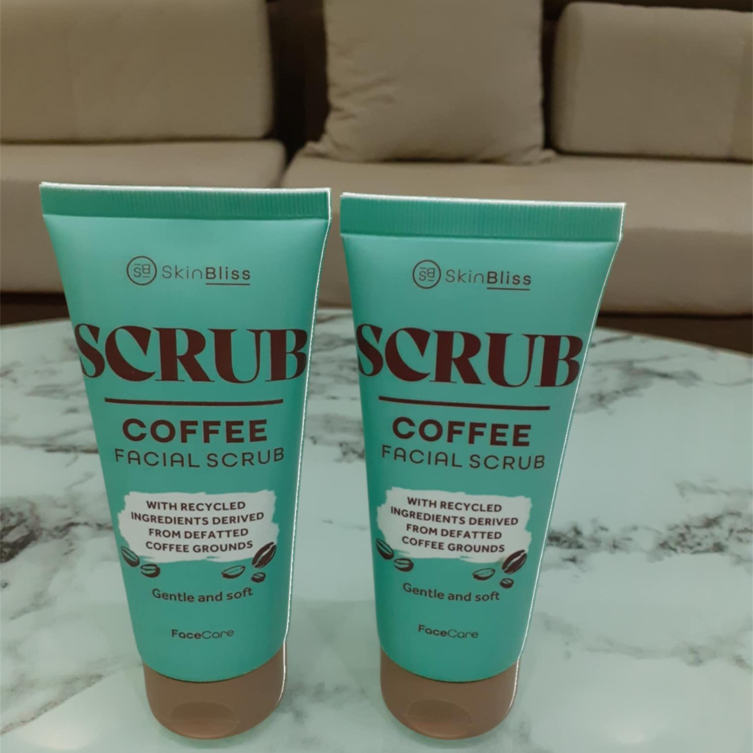 SCRUB Gommage Exfoliant Visage au Café