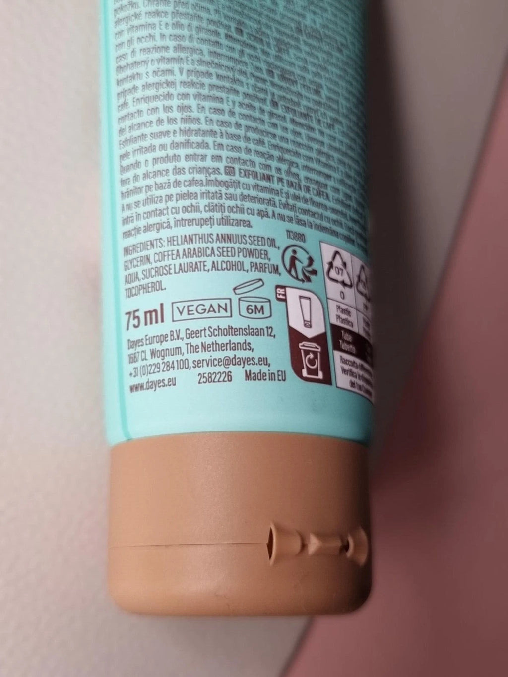 SCRUB Gommage Exfoliant Visage au Café